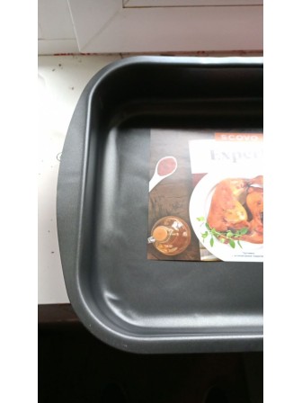 Уценка! 23-2314 Противень Scovo Expert СЭ-049, 395х270х65мм, бордовый