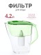 Фильтр-кувшин Барьер ПРАЙМ зеленое яблоко, 4,2 л с индикатором