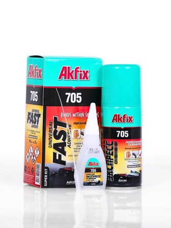 Akfix 705 Набор для склеивания (В25 гр + 100мл)