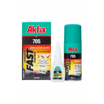 Akfix 705 Набор для склеивания (В25 гр + 100мл)