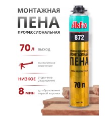 Akfix 872 Профессиональная монтажная пена, 1020 гр.