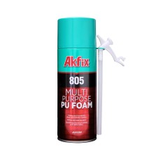 Akfix 805 Многоцелевая бытовая полиуретановая пена, 350 гр.