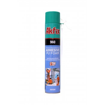 Akfix 960 Бытовая клей-пена всесезонная, 800 мл.