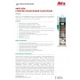 Akfix 100S Санитарный силикон, 280 мл. Белый
