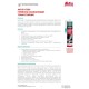 Akfix HT300 Термостойкий силикон, 50 гр. Красный (Блистер)