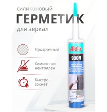 Akfix 900N Силикон для зеркал, 280 мл. Прозрачный
