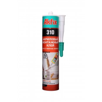 Akfix 310 Акриловый монтажный клей, 310 мл.