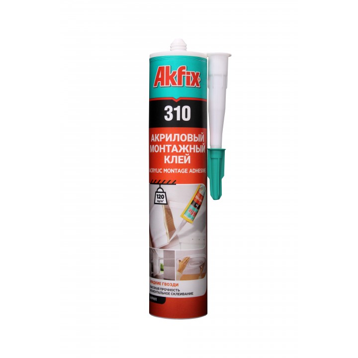 Akfix 310 Акриловый монтажный клей, 310 мл.