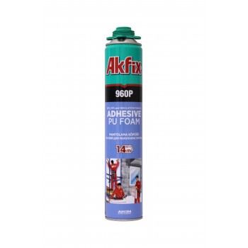 Akfix 960P Профессиональная клей - пена всесезонная, 800 мл.
