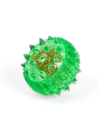 Массажер МАССАЖНЫЙ ШАРИК ЗЕЛЕНЫЙ в блистере, 2 шт