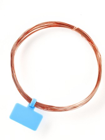 Медная проволока для рукоделия 0.5 мм / 5 метров моток