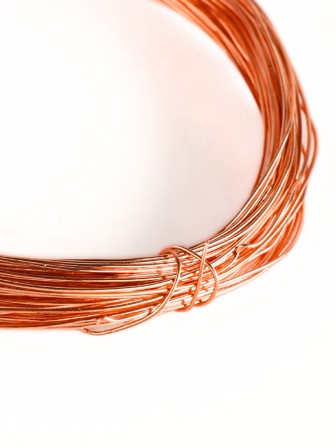 Медная проволока для рукоделия 0.5 мм / 10 метров моток