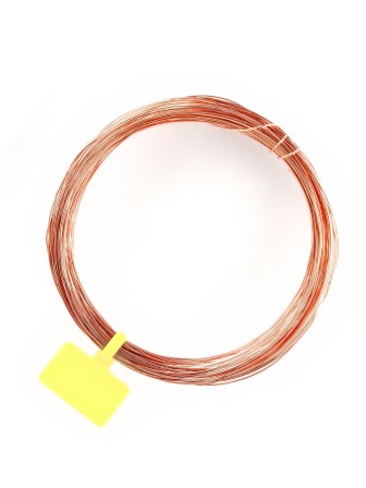 Медная проволока для рукоделия 0.5 мм / 25 метров моток