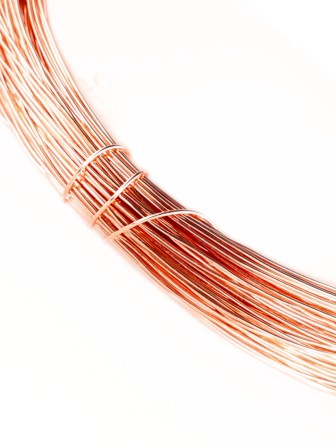 Медная проволока для рукоделия 0.5 мм / 25 метров моток