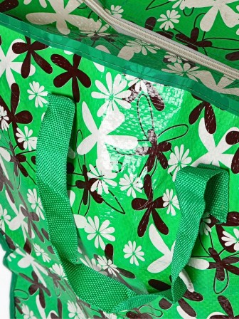 Сумка на молнии с рисунком 40*45*18см, полипропилен 