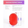 Массажер ЧУДО-ВАРЕЖКА МОДЕЛЬ 1 КРАСНАЯ, 2 шт