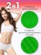 Массажер ЧУДО-ВАРЕЖКА МОДЕЛЬ 1 ЗЕЛЕНАЯ, 2 шт 