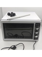 24-0810 Духовка электрическая настольная DELTA D-0123, 37 л, таймер, белый