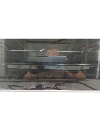 24-0810 Духовка электрическая настольная DELTA D-0123, 37 л, таймер, белый