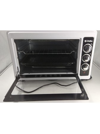24-1911 Духовка электрическая настольная DELTA D-0123, 37 л, таймер, белый