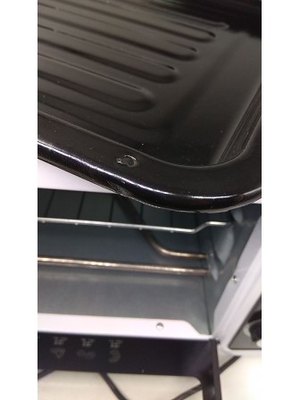 24-1911 Духовка электрическая настольная DELTA D-0123, 37 л, таймер, белый