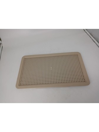 24-1106 Корзина для белья VIOLET 5650020 Лофт, 50 л, латте, узкая с крышкой