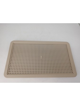 24-1106 Корзина для белья VIOLET 5650020 Лофт, 50 л, латте, узкая с крышкой