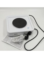 24-1423 Электрическая плитка Мечта 111Ч белая, 1 конфорка, чугун