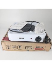 25-0667 Электрическая плитка Мечта 111Ч белая, 1 конфорка, чугун