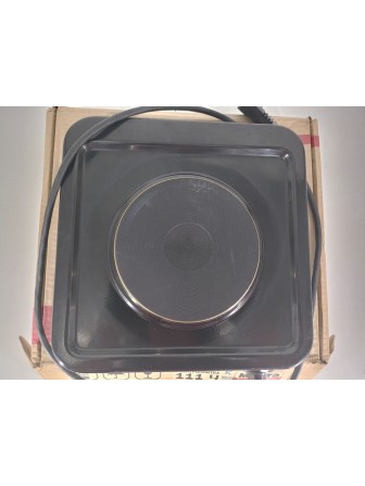 25-0391 Электрическая плитка Мечта 111Ч черная, 1 конфорка, чугун