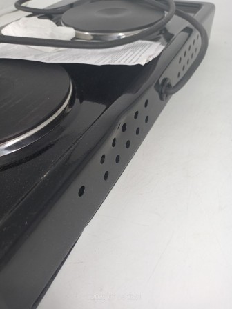 25-0692 Электрическая плитка Мечта 211Ч черная, 2 конфорки, чугун