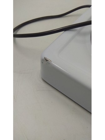 24-2105 Электрическая плитка Злата 214Т белая, 2 конфорки, ТЭН