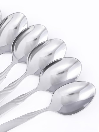 Набор приборов СОФИЯ столовый 18 предметов без ножей в картинной коробке 