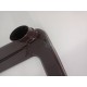 Уценка 24-0406 Комод пластиковый VIOLET Плетенка 035401, 4 секции, бежевый/коричневый