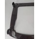 Уценка 24-0406 Комод пластиковый VIOLET Плетенка 035401, 4 секции, бежевый/коричневый
