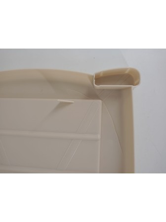 Уценка 23-1461 Комод пластиковый Альтернатива Колорит М7833, 3 секции, бежевый