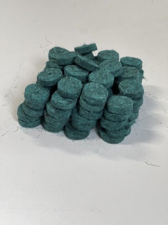 Друкшайбы из натурального войлока, комплект 90 шт.