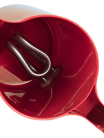 Чайник Росинка 0,5л 0,6кВт, спираль КРАСНЫЙ