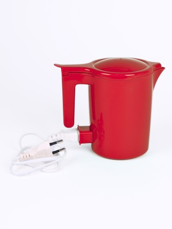 Чайник Росинка 0,5л 0,6кВт, спираль КРАСНЫЙ