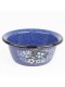 Миска эмалированная 0,8 л, Стальэмаль 1с5с, Голубика, синий, с зерном