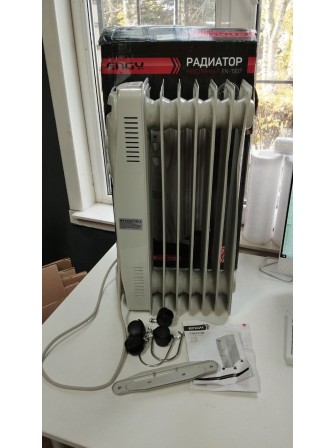 Уценка 23-2718 Масляный радиатор ENGY EN-1307, 7 секций, 1500 Вт