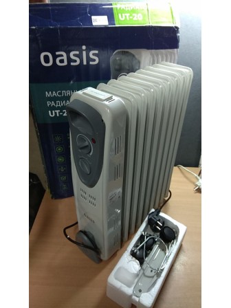Уценка 23-3159 Масляный радиатор Oasis UT-20, 2000 Вт, 9 секций