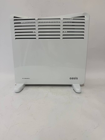 Уценка 25-0514 Обогреватель конвектор OASIS KM-10, 1000 Вт, настенный/напольный на колесиках
