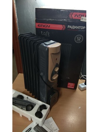 Уценка 23-2820 Масляный радиатор ENGY EN-2407 Loft, 1500 Вт, 7 секций