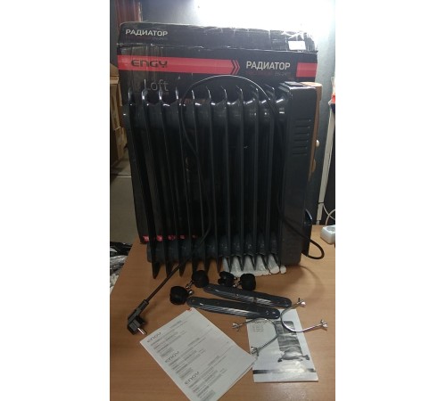 Уценка 23-2792 Масляный радиатор ENGY EN-2411 Loft, 2500 Вт, 11 секций