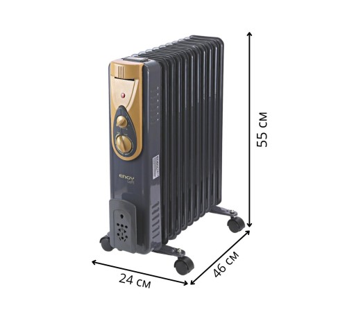Уценка 23-2792 Масляный радиатор ENGY EN-2411 Loft, 2500 Вт, 11 секций