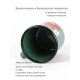 Кружка эмалированная 1 л, Стальэмаль 1с3с, Клубника садовая, изумрудный, с зерном