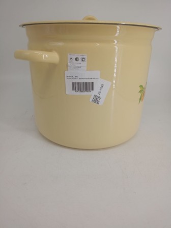 Уценка 25-1335 Кастрюля эмалированная 12 л С-1624/4Км Фруктовая фантазия