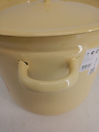 Уценка 25-1387 Кастрюля эмалированная 12 л С-1624/4Км Фруктовая фантазия