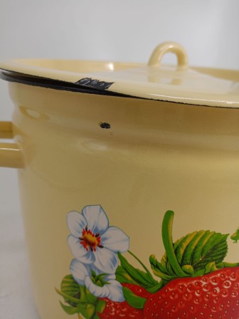 Уценка 25-1403 Кастрюля 12 л С-1624/4Км Сочная клубника